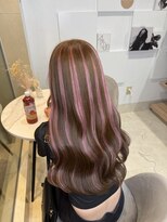 ミルクティー(Milk TEA)&nbsp;カラー＆エクステ10本♪