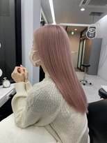 ブロンド(Blonde)&nbsp;ピンクカラー　ブリーチカラー