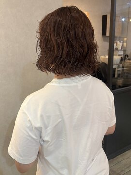 フェリアファム 北千里(FERIA fam) ボブパーマ