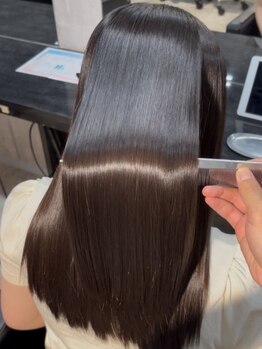 メゾン(Maison)の写真/美容師10人中10人が答えた。「ダメージしやすいのは施術後の1週間」業界最高級のTOKIOトリートメントで補修