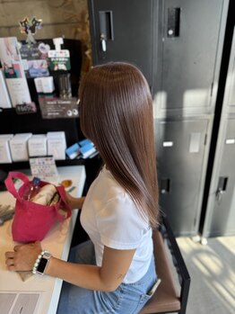 ホーミー(Homie)の写真/【京都/二条】 髪のお悩みもお任せください♪髪質に合わせた施術で扱いやすい理想のスタイルへと導きます！