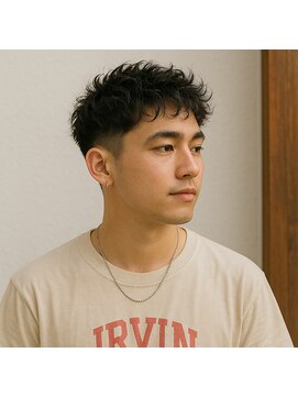スープレックス ヘアーデザイン(SOUPREX HAIR DESIGN) 大人メンズショートくせ毛風パーマ　20代 30代 40代 50代 60代