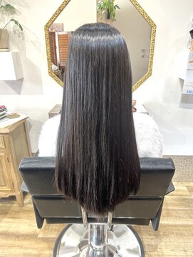 髪質改善ストレート