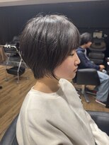 ハピネス クローバー 八木店(Happiness CLOVER)&nbsp;丸みくびれショートボブ　黒髪　艶髪　大和八木