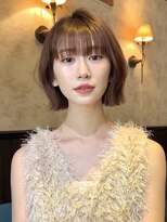 ロンド 銀座(Lond)&nbsp;☆【春日】オリーブグレー/ボブ/ココアベージュ/黒髪/小顔122