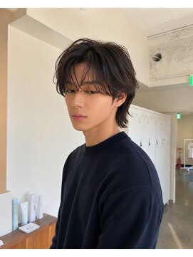 エフコード 難波(F-CODE) フェイスレイヤー×ニュアンスパーマ