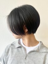 モリオフロムロンドン 松戸店(Morio from London) 【松戸 アイダ】20代30代ハンサムショートボブ/前髪なしショート
