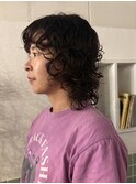 kaon　ミディアムレイヤー　強めカール　顔まわりレイヤー