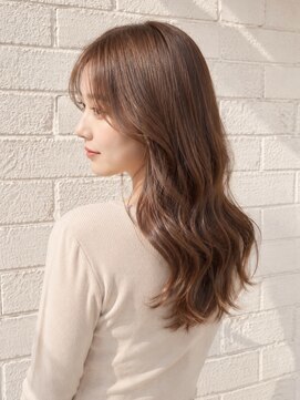 ルシードスタイルボーグルレディース(LUCIDO STYLE BOGL Lady's) 透明感ショコラベージュ小顔レイヤーミディゆるふわ巻き巻き髪