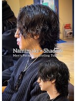 ディータ(Dita) 波巻きシャドウスパイラルセンターパートウルフ大宮メンズパーマ