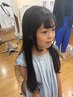【親子カット】カット+眉カット&カット(中学生まで) 11000→10450