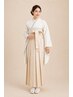 [全日5時～7時] 卒業式 持ち込み袴着付け(ヘアセット付)11500円【ペア割可】