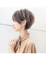 Moana Sia.by HEADLIGHT前橋 【髪質改善/レイヤーカット/美髪】【10/2OPEN（予定）】&nbsp;Moana【前橋】#ショートボブ#小顔魅せショート#ベージュ