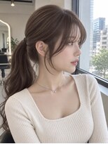 ウィル 京橋店(WiLL)&nbsp;骨格に合わせる小顔顔周り×韓国風ロング