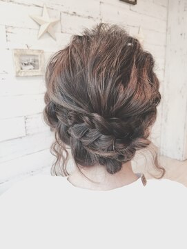 バレッタ(Barretta by neolive) 《barretta/////蒲田》カジュアル編み込みアレンジ