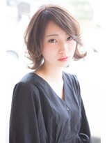 ソウ ヘア デザイン(SOU HAIR DESIGN)&nbsp;外ハネレイヤーボブ×アッシュベージュ☆３０代４０代５０代