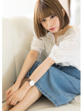 ディスオモテサンドウ 表参道(This OMOTESANDO) やっぱりシンプルなワンカールボブは可愛い！