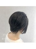 前下がりボブ、前下がりショート、グラデーションボブ