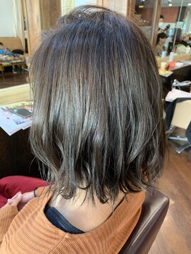 シャンプーボーイアネックス(SHAMPOO BOY Annex) ミディアム外はねスタイルｂｙＥＲＩＮＡ