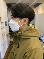 バイフィフス 原宿/表参道(by fifth)&nbsp;◇センターパート ニュアンスパーマ 韓国ヘア トランクスヘア