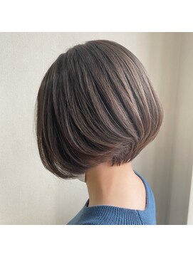 ファースト 泉中央店(first) グレージュカラー/ステップボーンカット/20代30代40代