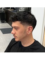 コバリ(KOBARI)&nbsp;ハイライト/マッシュパーマ/ウルフ/アッシュブラック