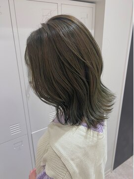 シェル 国分寺(shell) カーキベージュ/オリーブベージュ/ブリーチなし/ミディアム