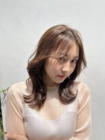 ゼンコー キチジョウジ シェール(ZENKO KICHIJOJI chere)&nbsp;垢抜けヘア/ミディアム/くびれヘア/鎖骨ミディアム