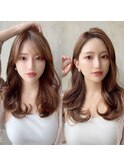 [木原]20代30代40代大人かわいいセミロングヘア