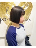 前下がりボブ