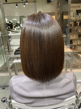 ジンジャー(GINGER) 新髪質改善×トリートメント×ボブ