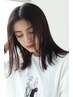 【自然なストレートヘアに】カットコスメストレート+トリートメント￥18,700