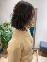 メルト 吉祥寺(melt) 【宮本大輔】大人可愛いボブパーマ無造作外国人風こ手巻き風