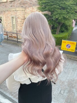 ジオ 国分寺(the O's) 斜めバング/シルキーベージュ/ブラントカット[国分寺駅]