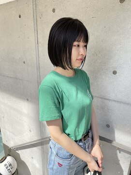 タロ(TALO) 【TALO】ストレートでキマる。khaki gray + bob