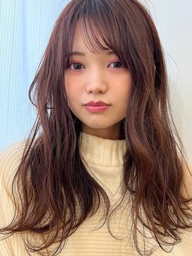 オリ 仙台(Oli) 着物ヘア/ダークアッシュ/ミディアムレイヤーカット［仙台］