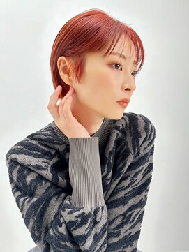 ラフィスヘアー クレイ 南草津店(La fith hair clay) 【La fith】小顔カット×ワインレッド