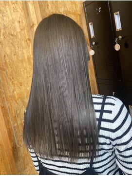 アフターニュース 新潟(afternews) オリーブベージュ/ダブルカラー/ケアブリーチ/髪質改善/駅南