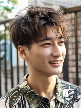 メンズ ルシードスタイル アウラ 松戸市五香(LUCIDO STYLE Aura) メンズスタイル【五香/メンズカット＜理容室＞/ブリーチ/眉毛】