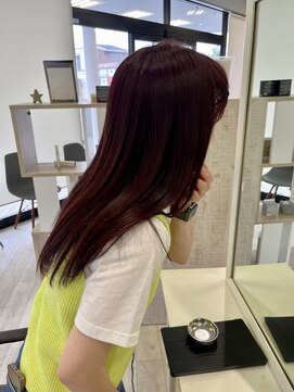 ラヴリア クルメ(LOVERIA KURUME) ワインレッドカラー