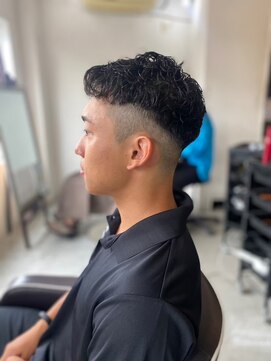 ソイクフ(SOY KUFU) MEN’S HARE アッシュブラックベリーショート