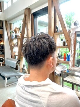 トランク(TRUNK) ツーブロックショート