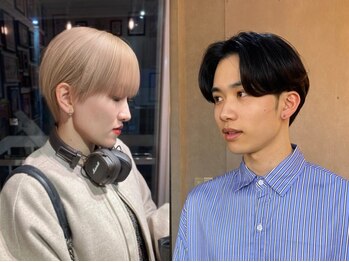 ヘアー アレス(hair ales)の写真/カラーもエクステALESにお任せ◎自分だけのオリジナルデザインでカワイイもカッコイイも思いのまま♪