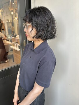 オッジバイケンジ(oggi by KENJE) くせ毛風パーマ