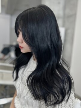 アイシー 表参道(ICY) 韓国トレンドヘア【ブルーブラック】