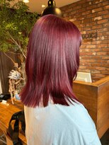 ボコカ(bococa)&nbsp;【macana指名】ケアブリーチ 暖色 ワインレッド