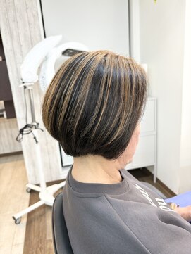 ブレス ヘアアンドスパ 湘南台(bless hair spa) パラパラコントラストスタイル