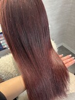 リグ(rig')&nbsp;ブリーチなしで作るワインレッド