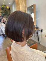 アグ ヘアー エース 各務原店(Agu hair ace)&nbsp;【Agu hair ace 各務原】ナチュラルブラウン×ショートボブ