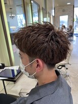 ブランシェ 高蔵寺店(BRANCHE)&nbsp;◇メンズカラー◇アップバング×アッシュベージュ【北川】